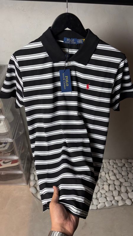 Ralp_h Laure_n Premium Striped Polo With OG Packaging 1347