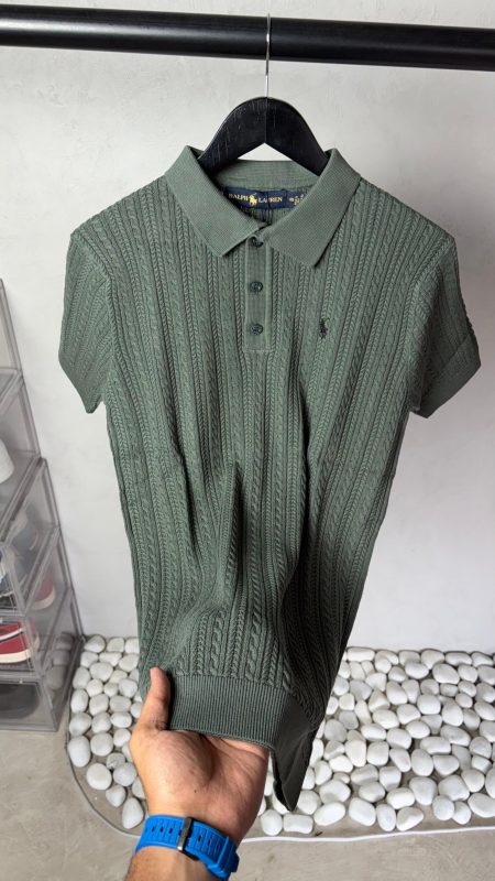 Ralp_h Lauren Premium Knit Polo T-Shirt 2024