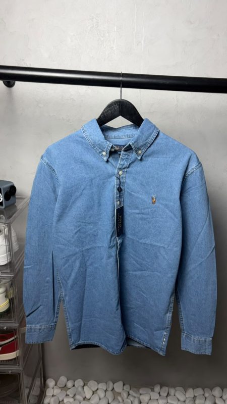 Premium Ralph Lauren Denim Shirts For Mens