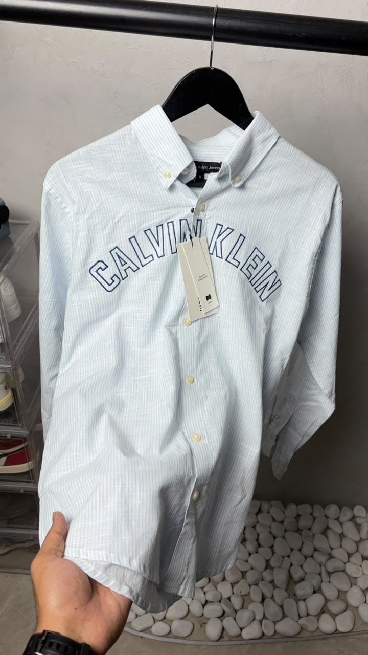 Premium branded Calvin Klein Linen Shirts For Men In India - Image 2