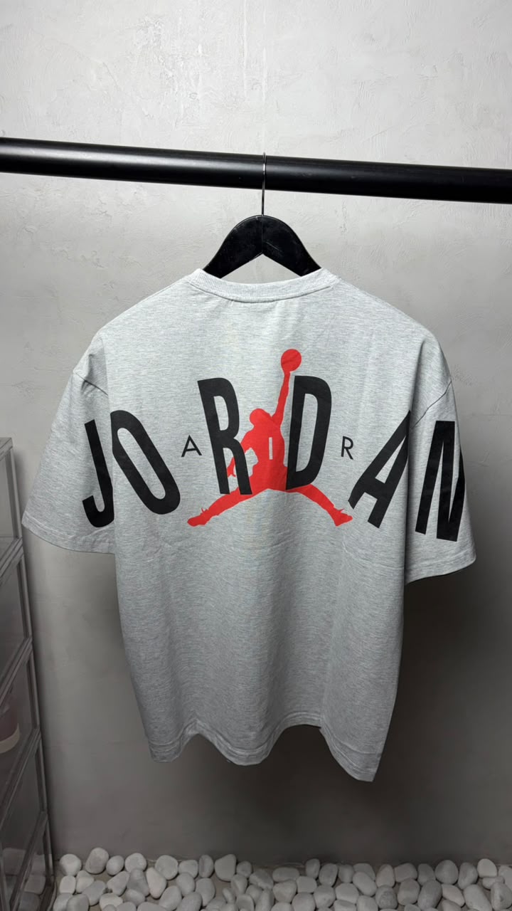 Jordan Branded Oversized Round Neck T-Shirt In India - Image 2