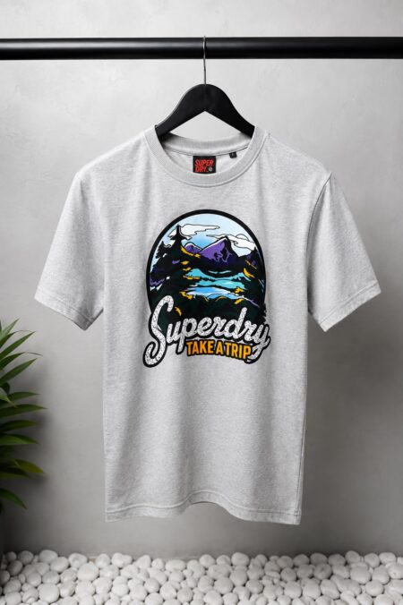 Super Dry Premium Round Neck T-Shirts In India
