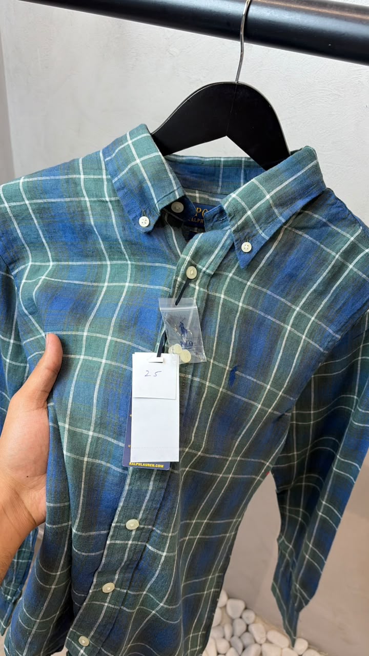 Ralph Lauren linen Premium Regular fit Shirt In India - Image 2