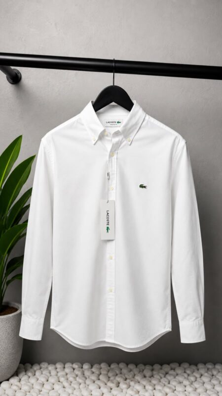 First Copy Premium Lacoste Oxford Shirt In India